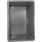 Global Industrial 20 Bushel Plastic Bulk Box Truck, Steel Chassis Base, Gray, 50-2/5L x 34-3/5W x 35-3/5H 800316GY - alternate 4